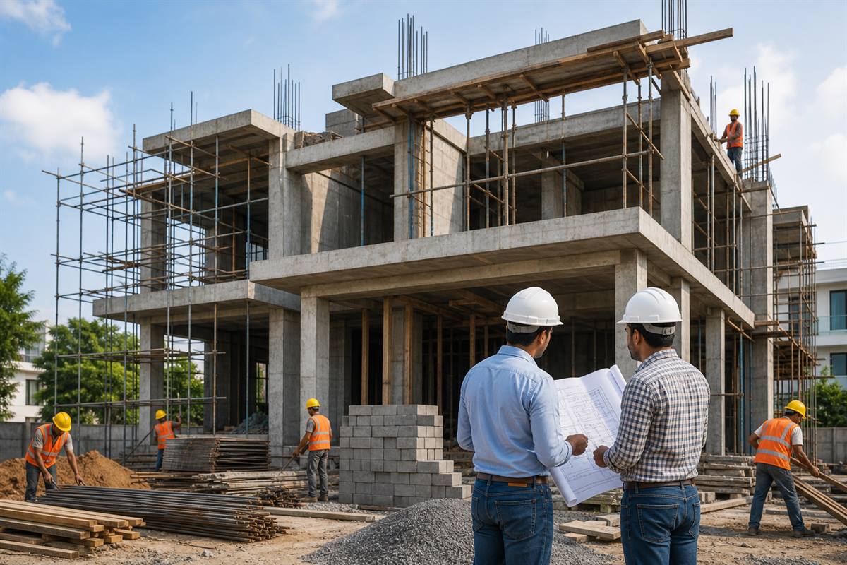 Under construction project supervision